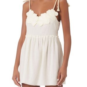 SEE BY CHLOE floral cotton mini dress